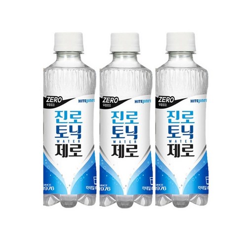 진로하이트 토닉워터 오리지널 제로 300ml, 24개, 295ml