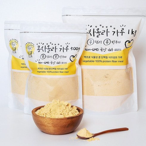 소소유 국산 콩비지가루 1kg 무첨가 non-gmo, 1개