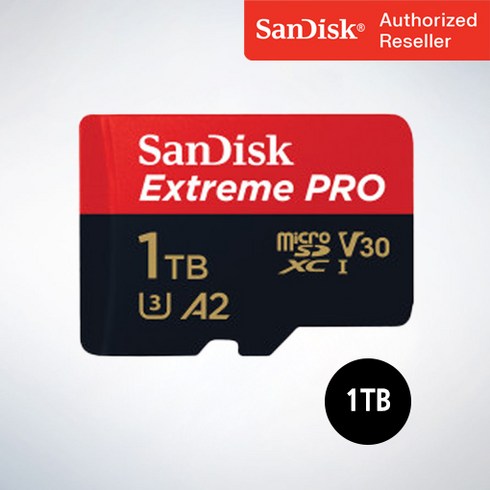 샌디스크 마이크로 SD 카드 SDXC Extreme Pro UHS-I 익스트림 프로 QXCD 1TB, 1테라