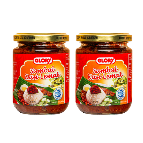 삼발소스 - GLORY 싱가포르 프리미엄 나시르막 삼발소스 SAMBAL, 250g, 2개