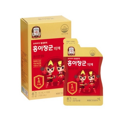 정관장 홍이장군 1단계, 홍이장군1단계 30포, 450ml