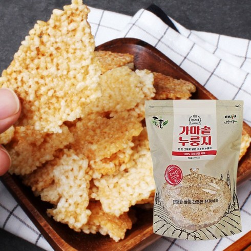 가마솥누룽지 - 누룽지 국산 구수한 가마솥 누룽지, 500g, 3개