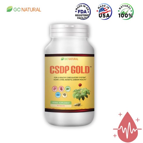 피골드 - GC Natural CSDP GOLD 시에스디피 골드 미국제조 FDA Natural 100%, 2개, 90캡슐
