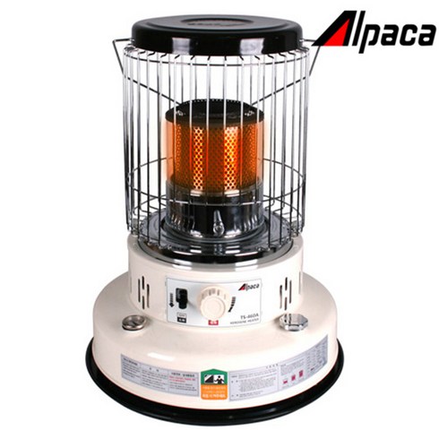 2023년 가성비 최고 알파카ts-460 - 알파카 TS-460A+자바라+점화기 석유난로 국산 티타늄소재 자동소화장치, TS-460A