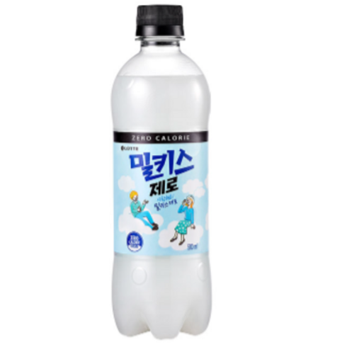 밀키스 제로 500ML x 18펫, 18개