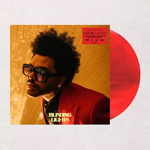 더 위켄드 LP The Weeknd - Blinding Lights Vinyl 바이닐 컬러 엘피판