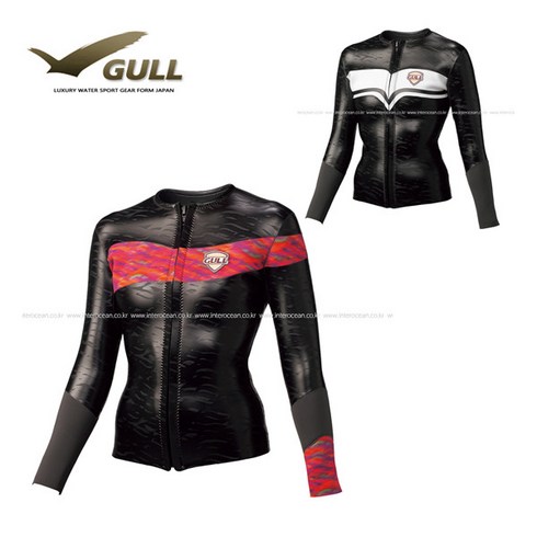 걸 2mm 스킨 터퍼2 여성용, 사이즈:ML / 컬러:블랙xEC핑크