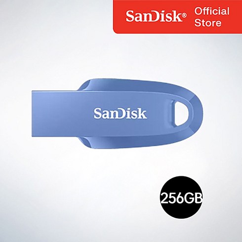 usb256기가 - 샌디스크코리아 공식인증정품 USB메모리 Ultra Curve 울트라 커브 USB 3.2 CZ550, navy blue, 256GB