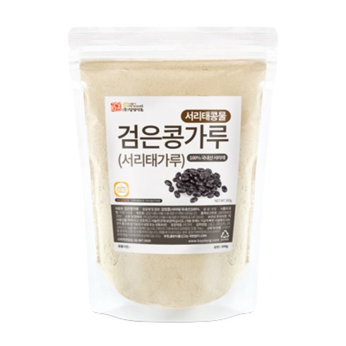 서리태 콩물 염색 흑색 1박스 - [갑당약초] 검은콩 가루 300g 서리태 콩물, 1개