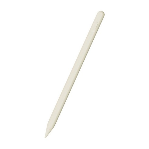 범용 스타일러스 펜 터치 스크린 11in 12.9 in iPad Pro Air Mini용 Fine Point Stylist 펜 펜 펜슬과 팜 거부, 하얀색, 1개