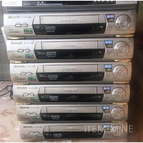 고품질 비디오플레이어 클래식 비디오테이프복원 공테이프 카세트 플레이어 VHS, HD630
