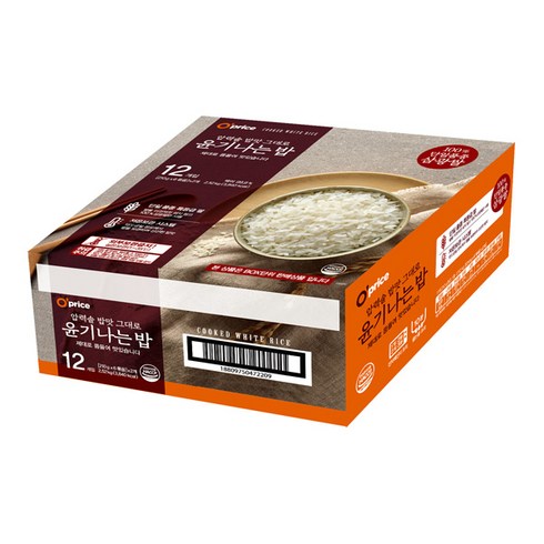 오프라이스 윤기나는 밥 210g*12입, 210g, 12개
