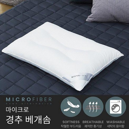 레노마홈(renoma home) 레노마홈 마이크로 경추 베개솜F 50X70, 화이트, 1개