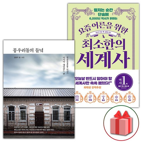 선물+뭉우리돌의 들녘 + 요즘 어른을 위한 최소한의 세계사 세트