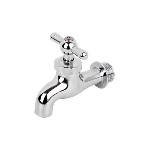 국산 무난한 실내 실외 일반형 수도꼭지 실버 수전헤드 리폼 간편설치 위생