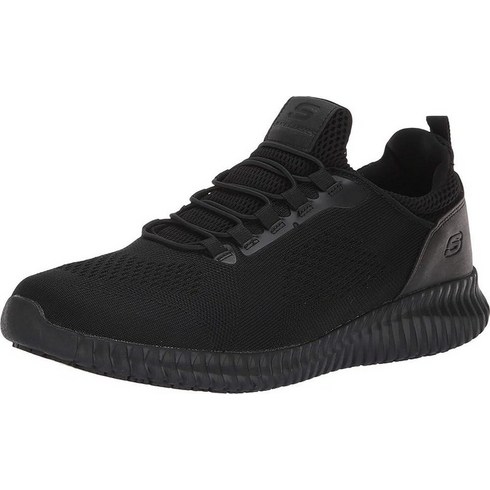Skechers 남성용 크레스녹 스니커즈 주방화 블랙 7.5 W US (77188W), 11