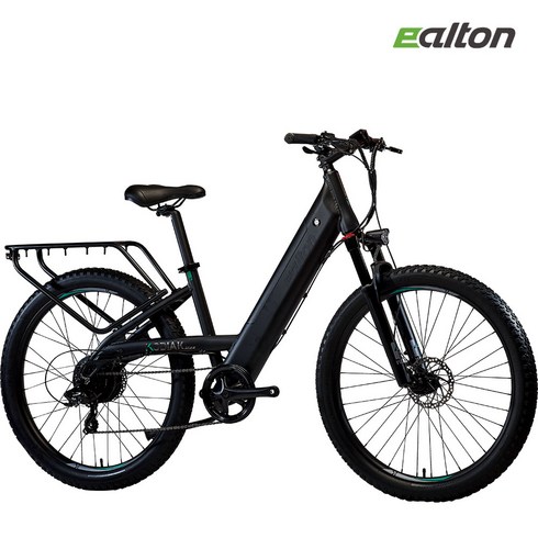 2024 코디악 27.5S 27.5인치 저지상고 프레임 48V 500W 15Ah 전기자전거, 매트 블랙