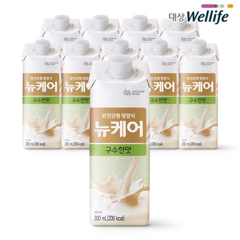 대상웰라이프 뉴케어 구수한맛, 10개, 200ml