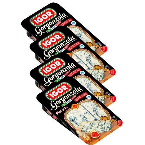 코스트코 Igor 고르곤졸라 피칸테 150g x 4Igor Gorgonzola Piccante 150g x 4, 8개
