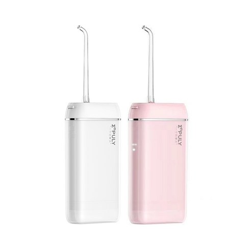 2023년 가성비 최고 논보틀 구강세정기 - 샤오미 ENPULY 미니 휴대용 구강세정기 M6plus, 화이트