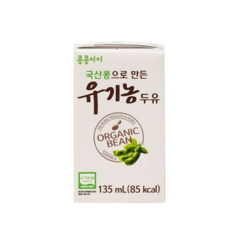 콩콩아이두유 - 콩콩아이 유기농두유 135ml 24팩, 24개