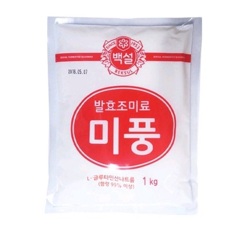 미풍 - 백설 미풍, 1kg, 1kg, 2개