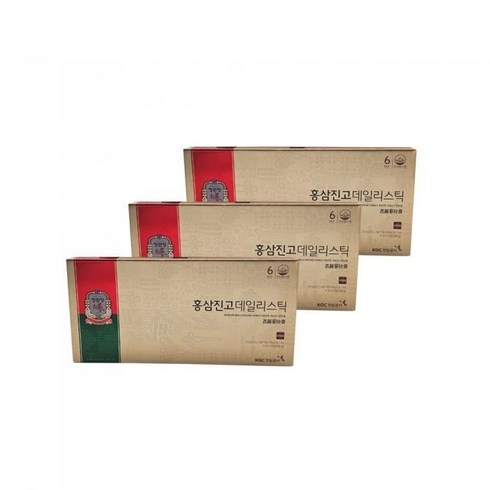 정관장 홍삼진고 데일리스틱 10g 30포 x 3박스, 300g, 상세페이지 참조, 상세페이지 참조, 상세페이지 참조