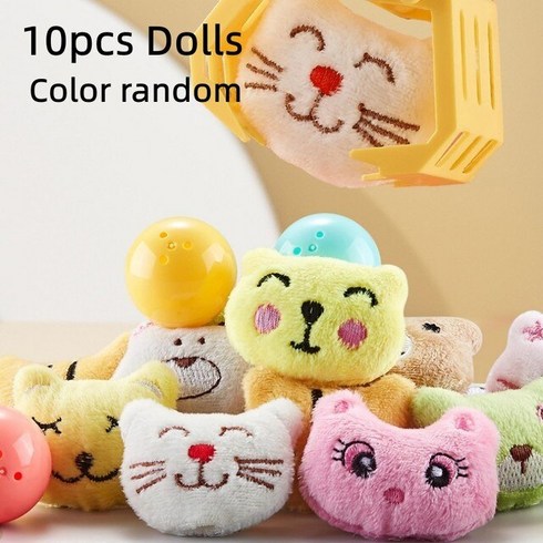 미니 클로 아케이드 크레인 DIY 자동 인형 기계 조작 놀이 스마스 도구 선물, 한개옵션1, 03 10 dolls