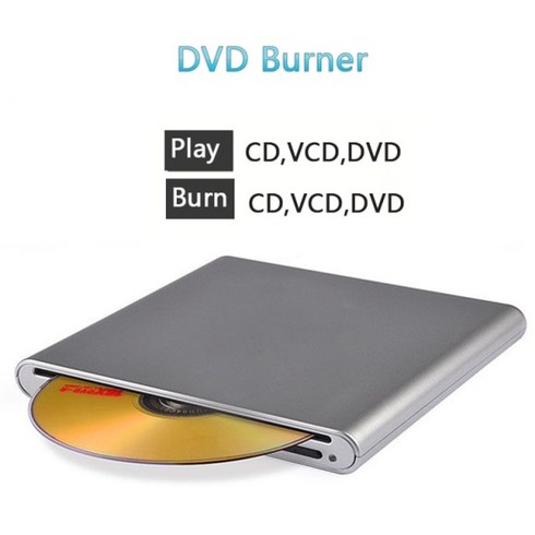 2023년 가성비 최고 pc블루레이롬 - 노트북 외장 CD롬 휴대용 씨디롬 시디롬 외부 3d 블루레이 버너 dvd 라이터 usb, DVD 버너