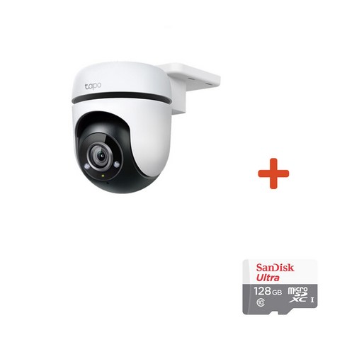 티피링크 Tapo C500 FHD 홈CCTV + micro SD 카드 128GB(농막 캠핑장 공장 가게)