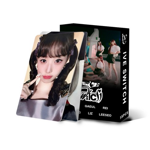 아이브찐포카 - 당일발송 아이브 포카 IVE SWITCH 55장 IVE 아이돌 굿즈 포토카드, 1