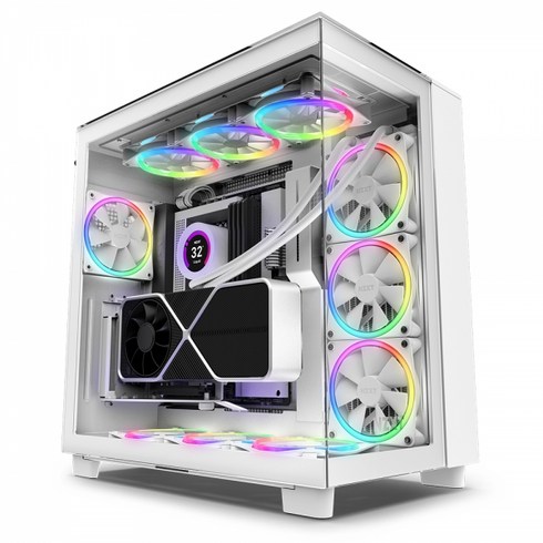 NZXT H9 Elite (Matte White)