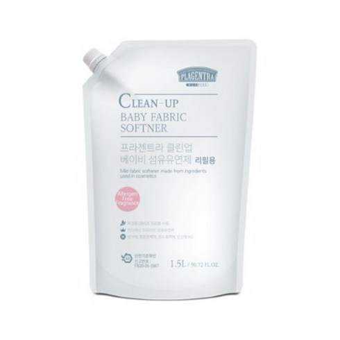 프라젠트라 클린업 베이비 섬유유연제 (리필형) 1.5L