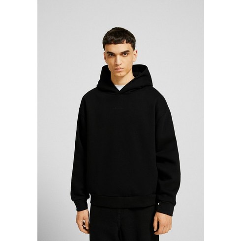 Bershka 버슈카 남자 후드티 베르슈카 후디 블랙 250801