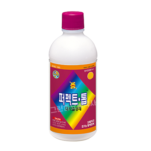 퍼펙트톱 500ml 장해회복 대사활성 식물기능회복 생육 생리활성 제이아그로 텃밭 모종 농작물