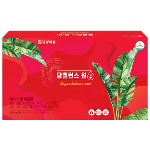 당밸런스원 500mgx30캡슐(15g x 4ea) 60g / 2개월분, 1박스, 30캡슐