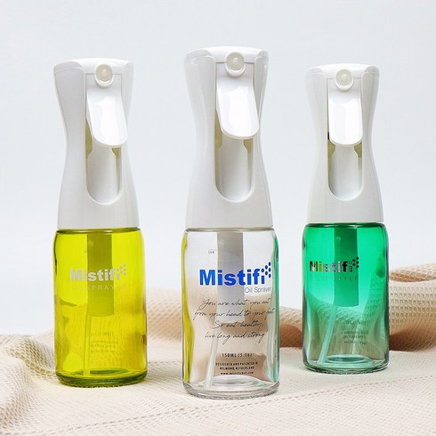 미스티파이 - 오일 스프레이 미스티파이 미스트 글래스 글라스 건타입 소스 통 기름 병, 스칸, 1개, 150ml