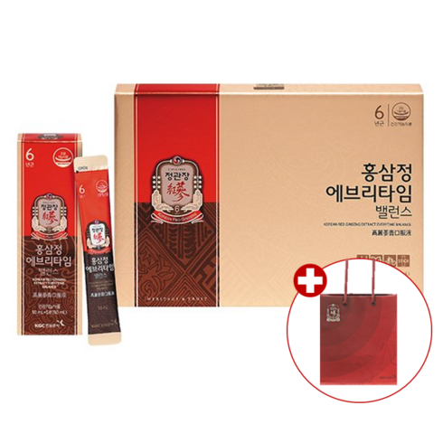 정관장 홍삼정 에브리타임 밸런스 10ml*20포 (리본포장), 200ml, 1개