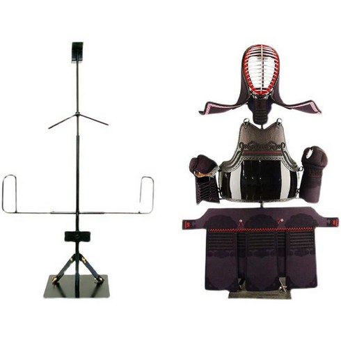 장비 검도 거치대 랙 철제 보호 수제호구 걸이 도복 보호대