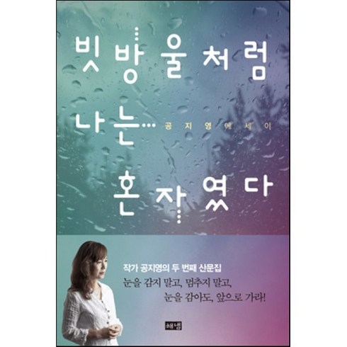 빗방울처럼 나는 혼자였다:공지영 에세이, 해냄출판사, 공지영