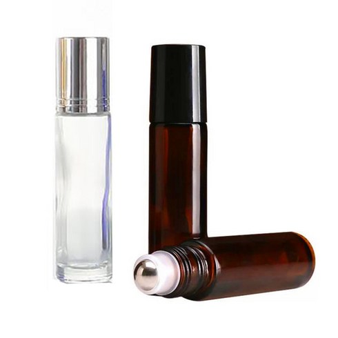 (1+1) 롤온 투명 향수 공병 10ml, (애기) 투명+투명