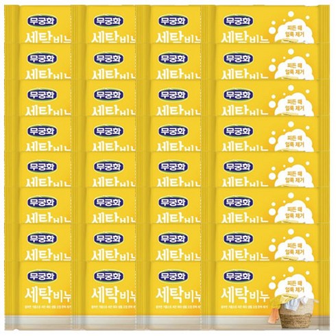 무궁화 세탁비누, 230g, 32개