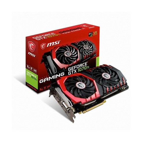 MSI [중고] MSI 지포스 GTX1070 Ti 게이밍 D5 8GB 트윈프로져6