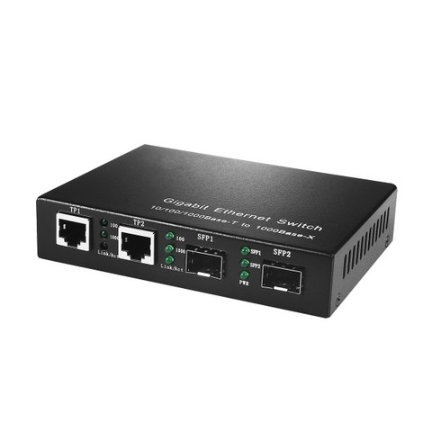 이지넷유비쿼터스 NEXT-3022SFP 10/100/1000M 2-FX + 2-TX SFP Slot switch without sfp MEDIA CONVERTER