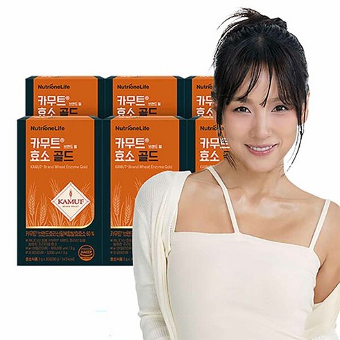 카무트브랜드밀프리미엄효소90 6박스 - [Hmall] 뉴트리원 카무트®브랜드밀효소 골드_6박스, 90g, 6박스