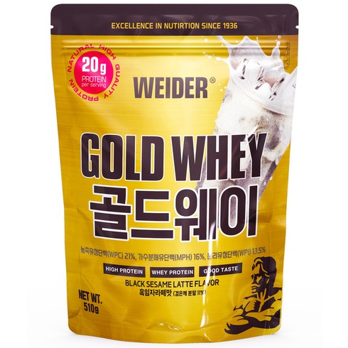 웨이더 골드웨이 흑임자라떼맛, 1개, 510g