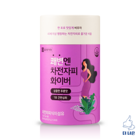 종근당건강 쾌변엔 차전자피 화이버 6g x 30포, 180g, 1개