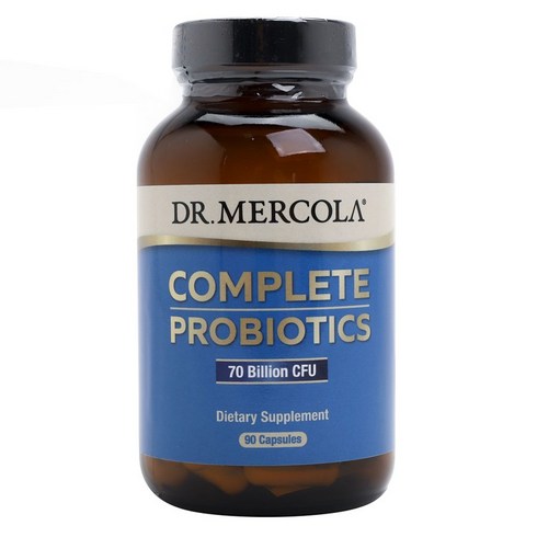 Dr. Mercola 닥터 머콜라 컴플리트 프로바이오틱스 700억 유산균 90캡슐 2팩, 90정, 2개