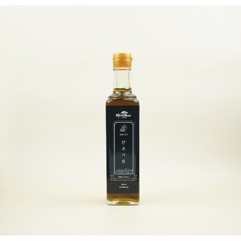 2023년산 지리산 하동 압착 산초기름 360ml (원산지 : 경남 하동), 1개