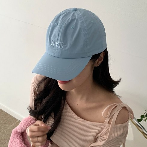 순이들 남녀공용 NYC 나일론 수영장 생활방수 볼캡 모자 (조절가능)